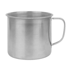 Caneca de inox 400ml lisa