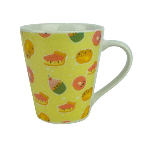 Caneca de porcelana 310ml candy terramada