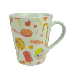 Caneca de porcelana 310ml candy terramada