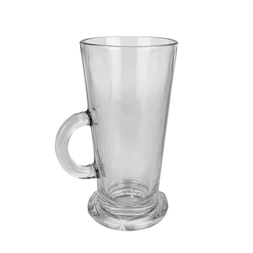 Caneca de vidro transparente 310ml