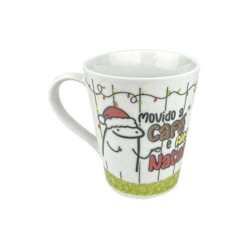 Caneca porcelana natal tulipa Flork 290ml sortida