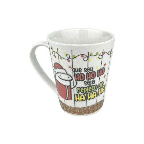 Caneca porcelana natal tulipa Flork 290ml sortida