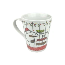 Caneca porcelana natal tulipa Flork 290ml sortida
