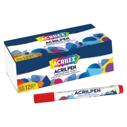 Caneta acrilpen vermelho fogo Acrilex