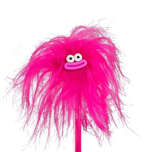 Caneta esferográfica 0,7 gel apagável crazy fluffles