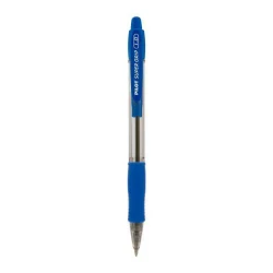 Caneta esferográfica BPS Grip retrátil 1.0 azul Pilot