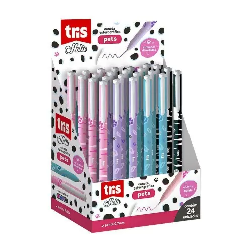Caneta esforográfica holic Pets sortidas 0,7mm Tris