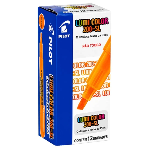 Caneta marca texto 200SL laranja Pilot Caneta marca texto 200SL laranja Pilot