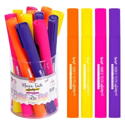 Caneta marca texto Infinity jumbo cores sortidas com aroma Brw