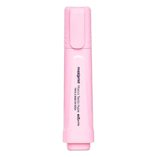 Caneta marca texto hype rosa pastel Maxprint