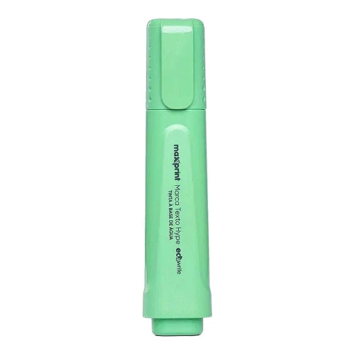 Caneta marca texto hype verde Maxprint