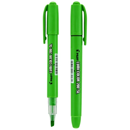 Caneta marca texto verde Pilot 200SL Caneta marca texto verde Pilot 200SL