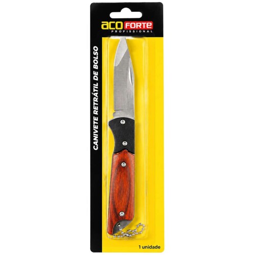 Canivete retrátil de bolso 15,5cm Canivete retrátil de bolso 15,5cm