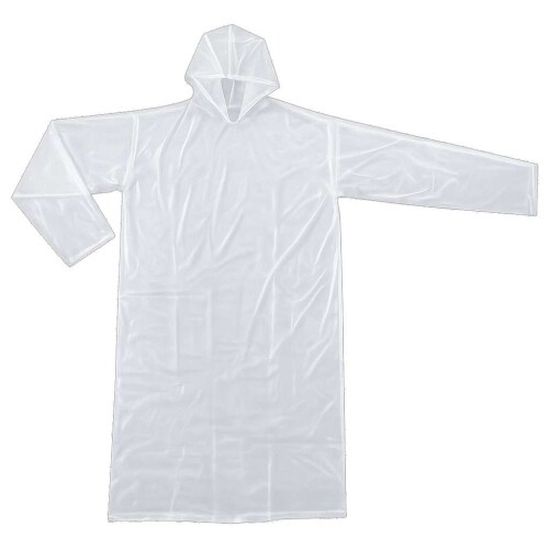 Capa de chuva adulto plástica 130cm transparente Capa de chuva adulto plástica 130cm transparente