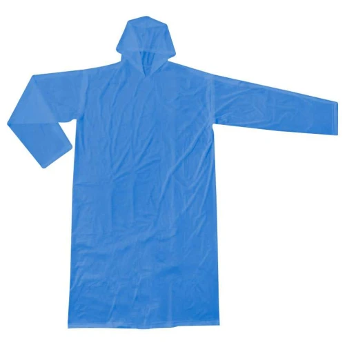 Capa de chuva infantil plástica tamanho único lisa sortidas