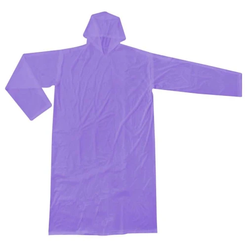Capa de chuva infantil plástica tamanho único lisa sortidas Capa de chuva infantil plástica tamanho único lisa sortidas