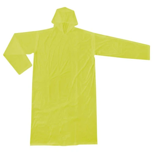 Capa de chuva infantil plástica tamanho único lisa sortidas