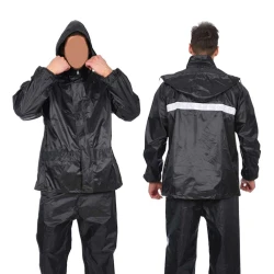 Capa de chuva para motociclista tamanho M-G reforçada