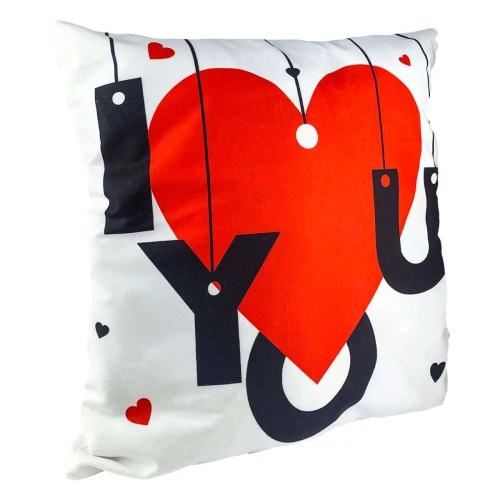 Capa para almofada 43x43cm Love