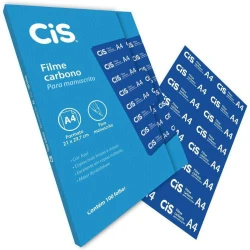 Carbono filme azul para manuscrito A4 Cis
