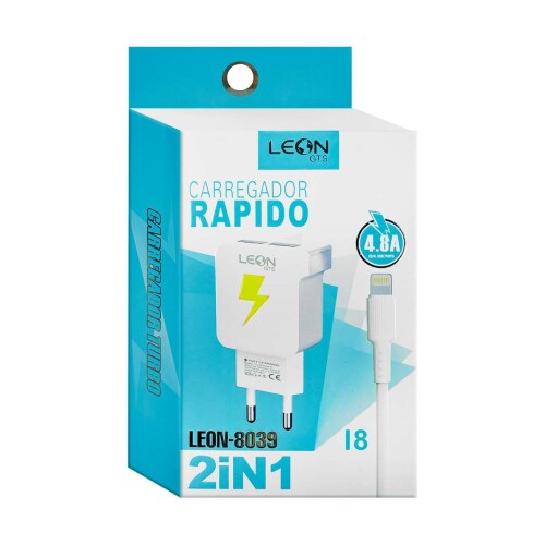 Carregador Para iphone lightining 4.8A com 02 saídas usb