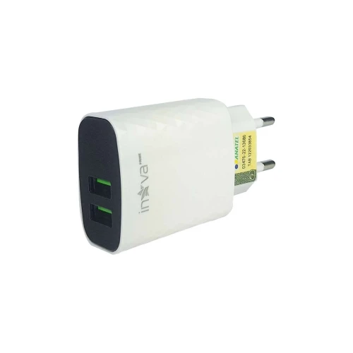 Carregador adaptador usb 4.8A 02 saídas KV-3147