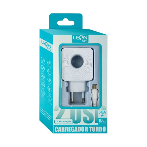 Carregador para celular tipo c turbo 5.8A 2 saida Carregador para celular tipo c turbo 5.8A 2 saida