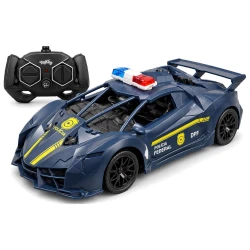Carro controle remoto policia