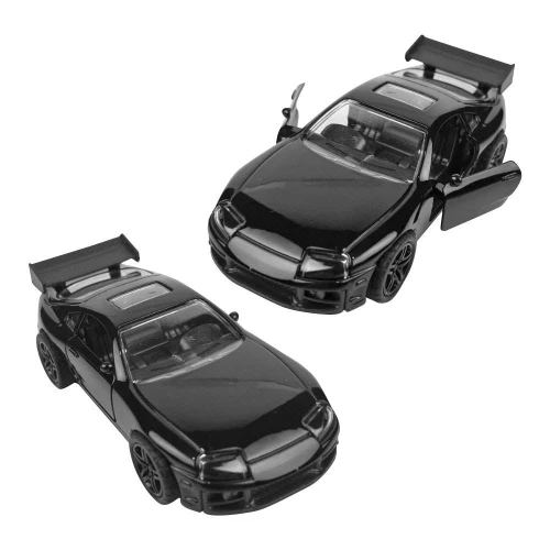 Carro de metal a fricção 12cm modelo sortidos