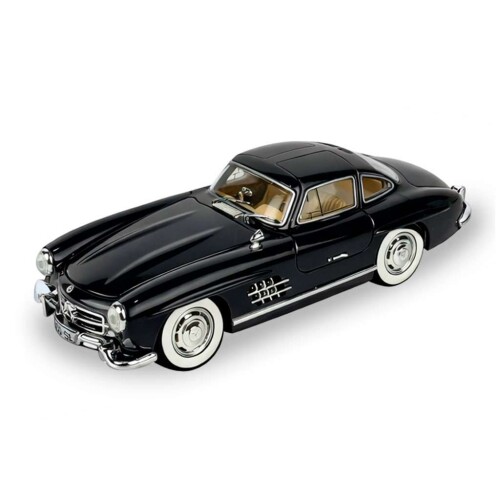 Carro de metal com som e luz Mercedes 300SL 21cm