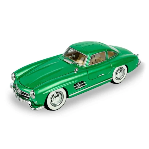Carro de metal com som e luz Mercedes 300SL 21cm