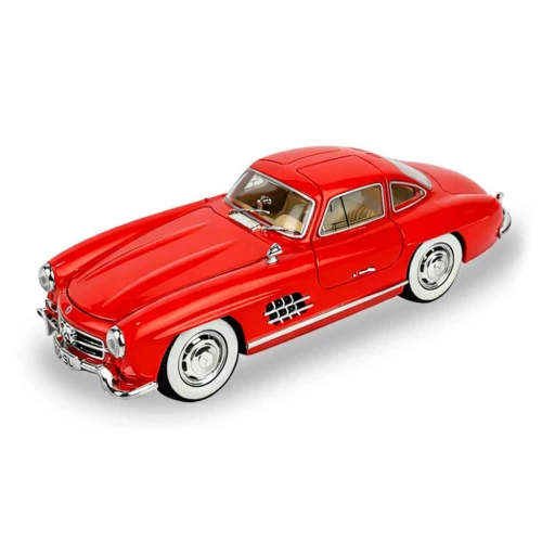 Carro de metal com som e luz Mercedes 300SL 21cm