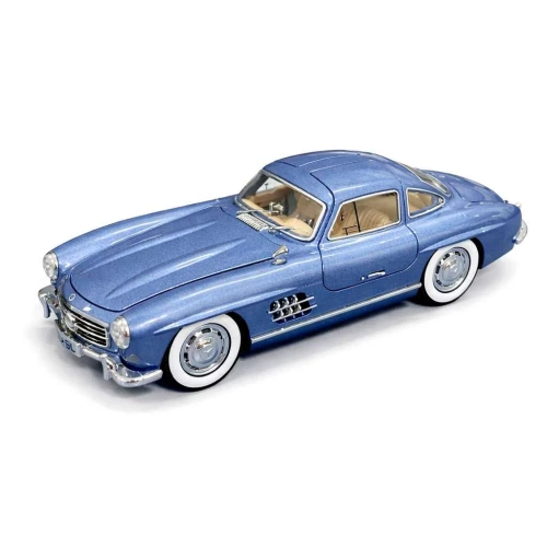 Carro de metal com som e luz Mercedes 300SL 21cm