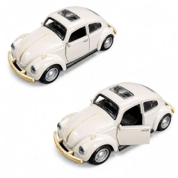 Carro metal fricção 12cm fusca sortido