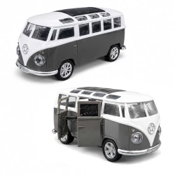 Carro metal fricção 13cm kombi