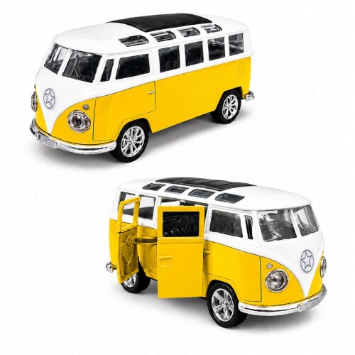 Carro metal fricção 13cm kombi Carro metal fricção 13cm kombi