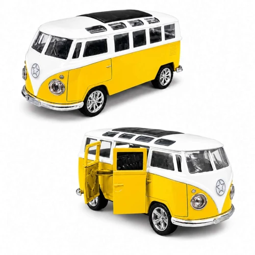 Carro metal fricção 13cm kombi Carro metal fricção 13cm kombi