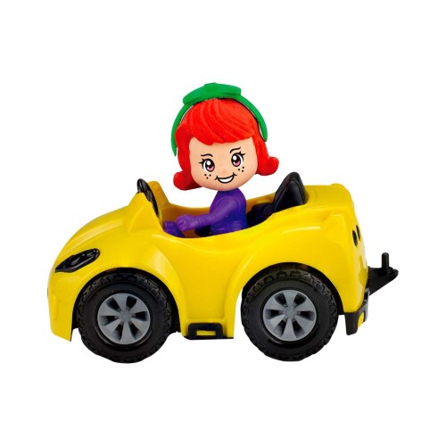 Carro plástico com boneca sport car girl BS Toys
