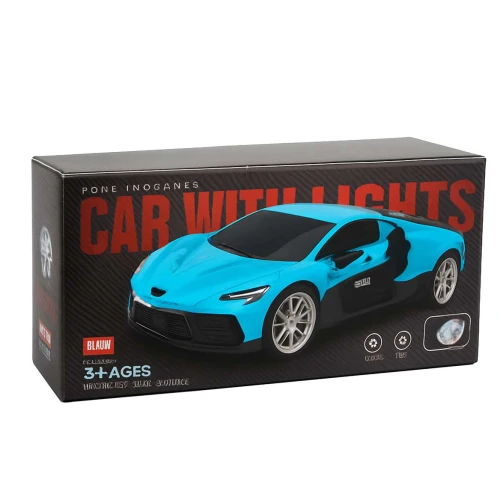 Carro plástico sport cmo som e luz 22cm Carro plástico sport cmo som e luz 22cm