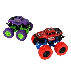 Carro super rodas com 02 unidades twist off-road Unitoys