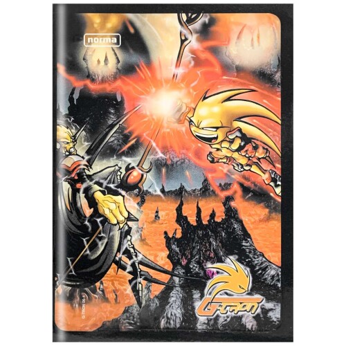 Cartão brochura 96 folhas masculino g-tron