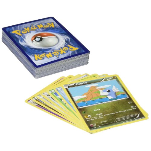 Cartinhas tipo Pokémon com 04 unidades sortidas