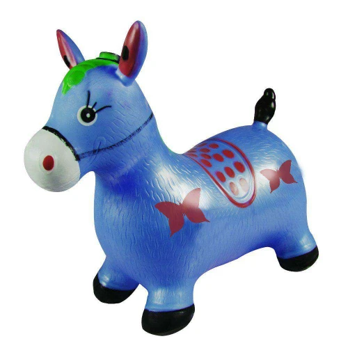 Cavalinho inflável com som colorido sortido Fx Toys