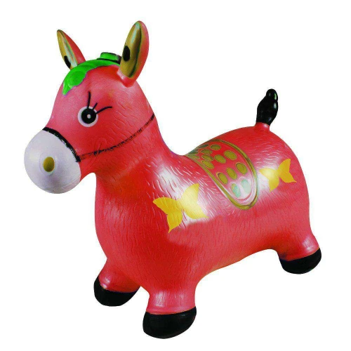 Cavalinho inflável com som colorido sortido Fx Toys