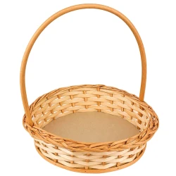 Cesta de vime redonda mini MD 23x7cm