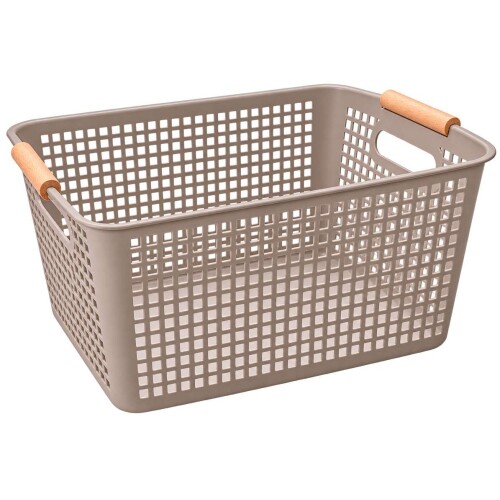 Cesto organizador plástico 36x27,5x21cm sortidos Cesto organizador plástico 36x27,5x21cm sortidos