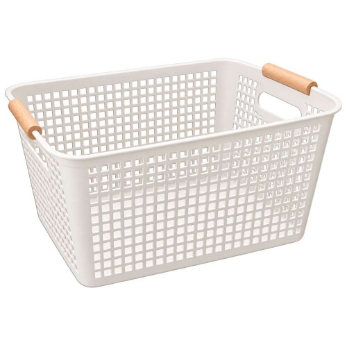 Cesto organizador plástico 36x27,5x21cm sortidos Cesto organizador plástico 36x27,5x21cm sortidos
