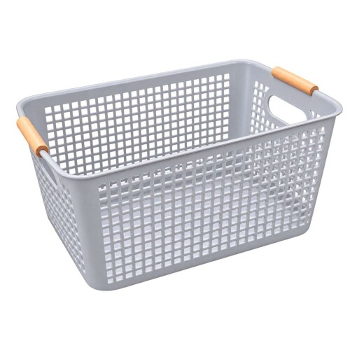 Cesto organizador plástico 36x27,5x21cm sortidos Cesto organizador plástico 36x27,5x21cm sortidos