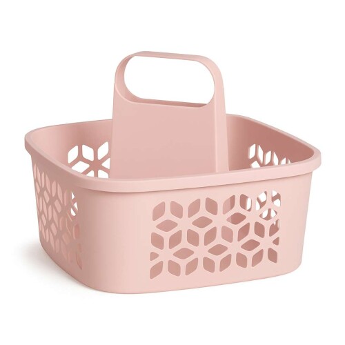 Cesto plástico organizador multiuso 4lts rosa