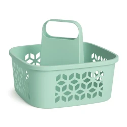 Cesto plástico organizador multiuso 4lts verde